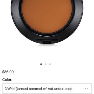 Mac Cosmetics foundation- Tanned caramel-  NW44